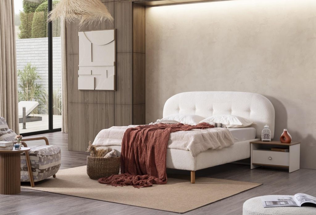 Schlafzimmer-Set Einfachheit und Harmonie für Erholung im modernen Stil