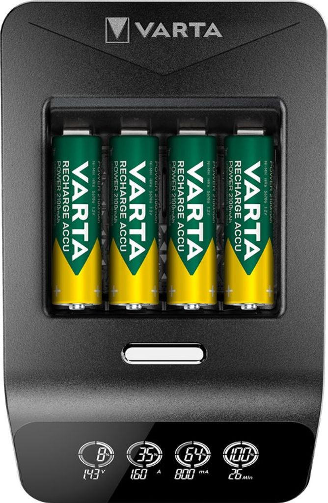 LCD Ultra Fast Charger+ (typ 57685) včetně 4x AA 2100 mAh Obrázek produktu 