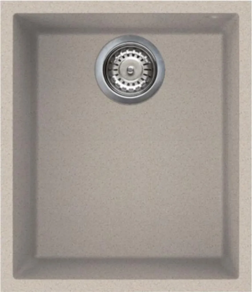 Lavello Smeg VZUM40AV2 Avena Sottotop: Eleganza 38x44 per Cucina