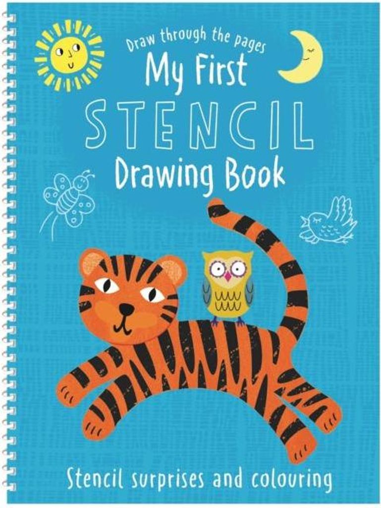 My First Stencil Drawing Book – Lingua: Inglese