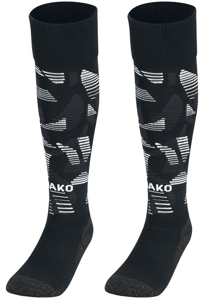 Jako Stutzenstrumpf Sonic - schwarz/anthrazit/weiß, Größe:39-42