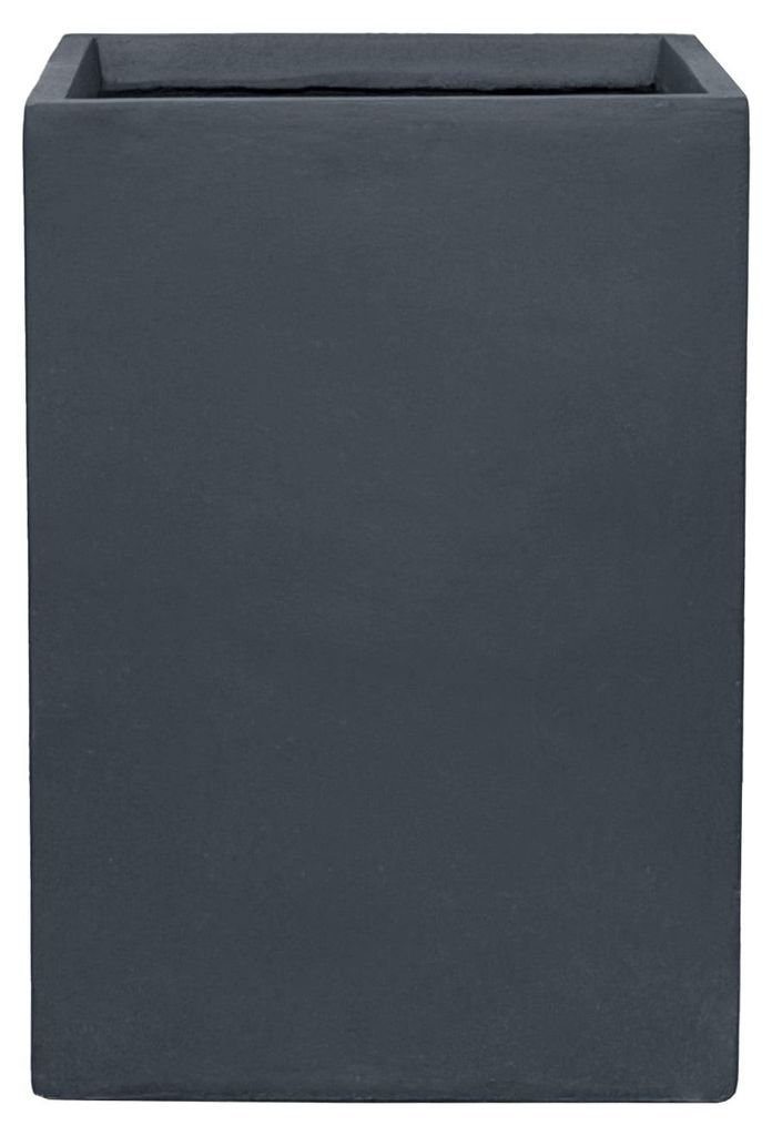Doniczka betonowa Provencelia KUBIX Antracytowy, 38x38 cm x Zdjęcie produktu 