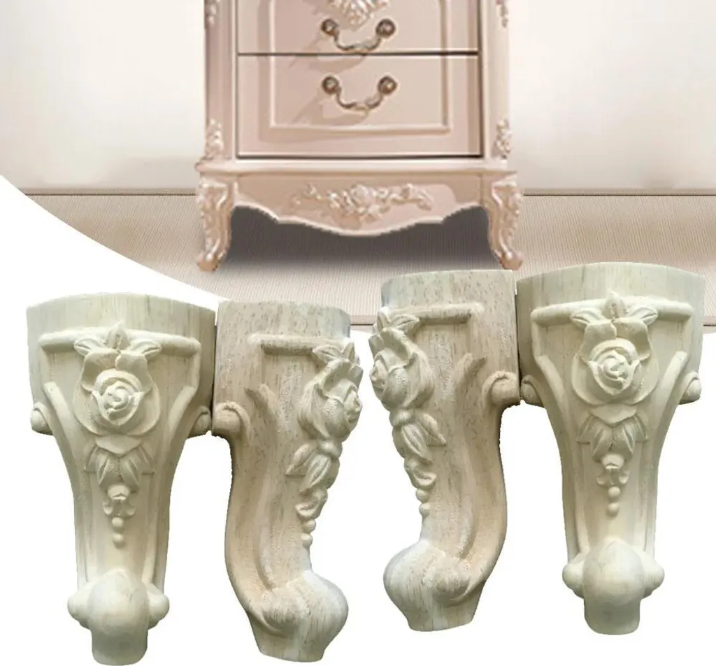 Pieds de Support Robustes en Métal - Pieds de Meuble pour Rénovation - 3