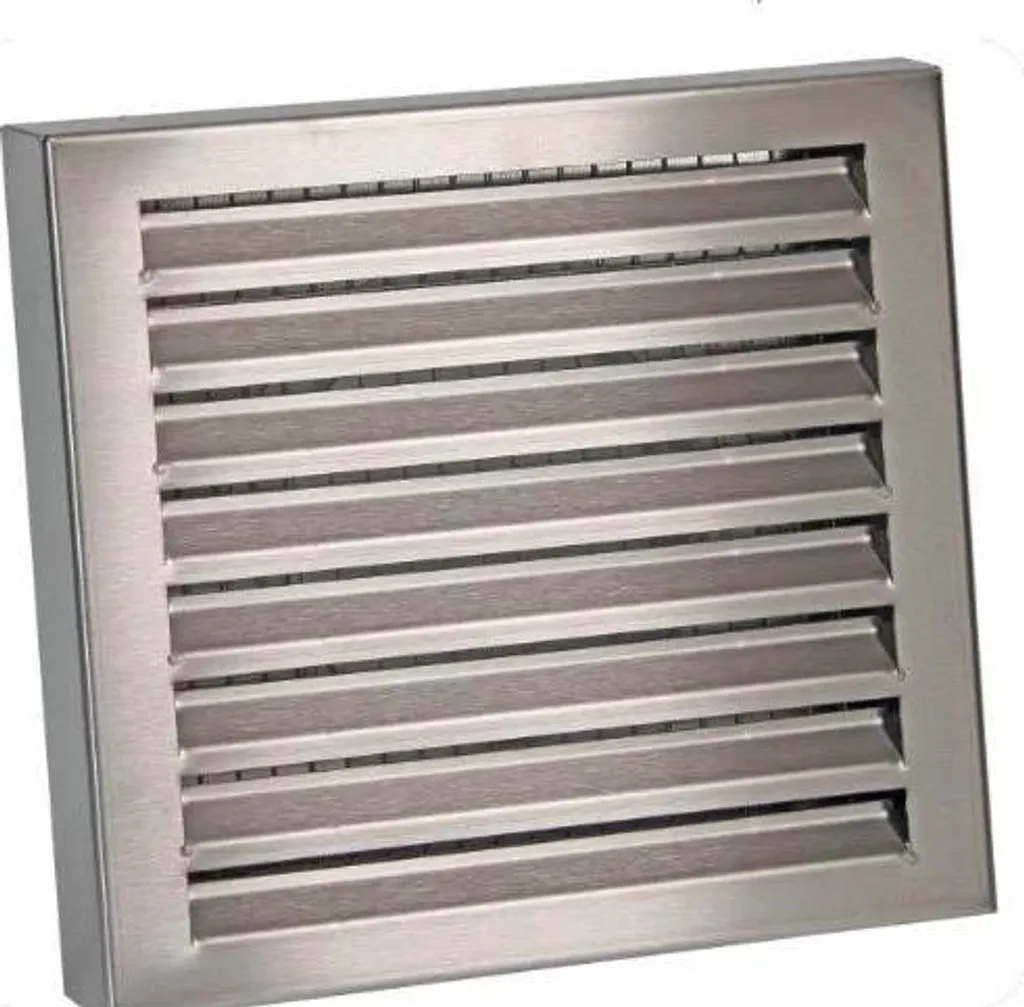 Bouche d'extraction extérieure DN 180 Zehnder pour façade de maison