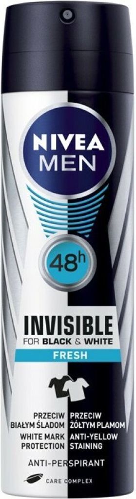 NIVEA Men Black&White Invisible Fresh Antitranspirant 150ml
