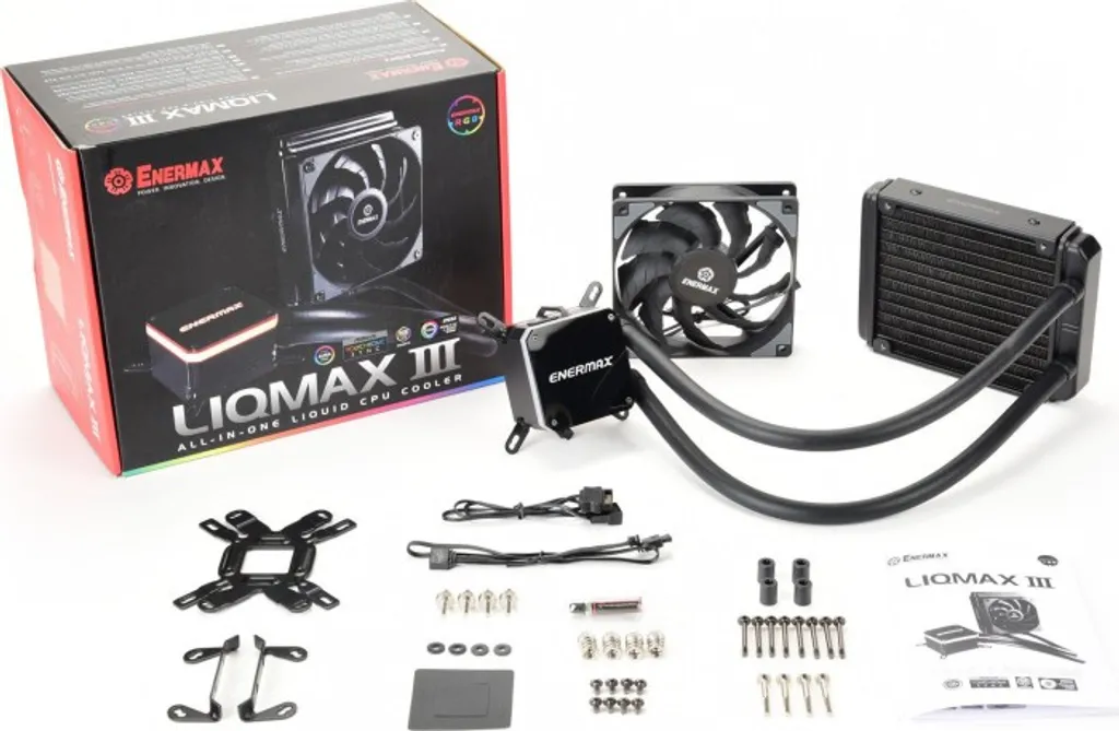 Watercooling PC de jeu Enermax Liqmax III 120 pour refroidissement stable