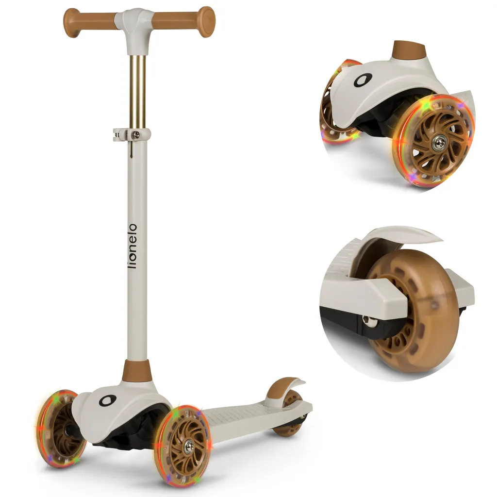 Trottinette Évolutive Enfant Lionelo Jessy Trottinette 3 Roues 50kg