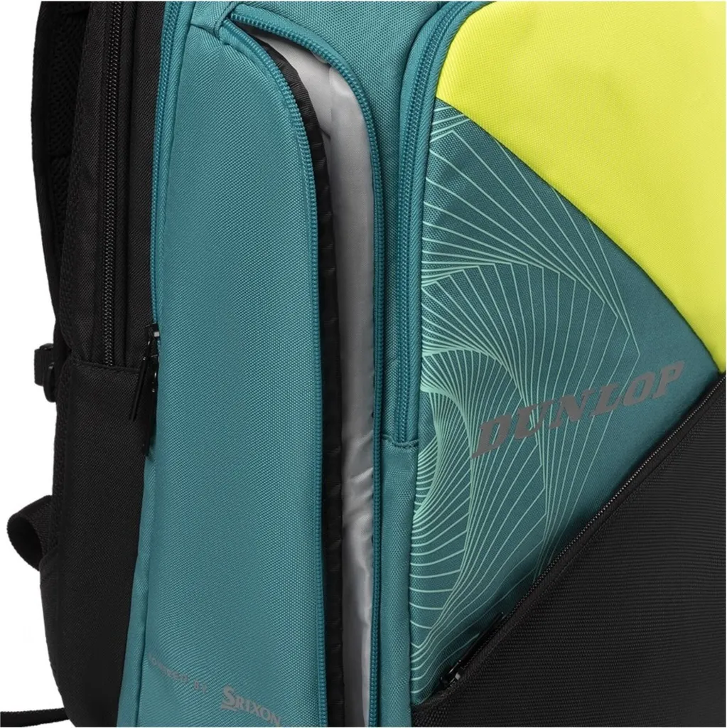 Sac à dos Dunlop Sx Performance 10364025 noir et jaune pour le tennis - 4