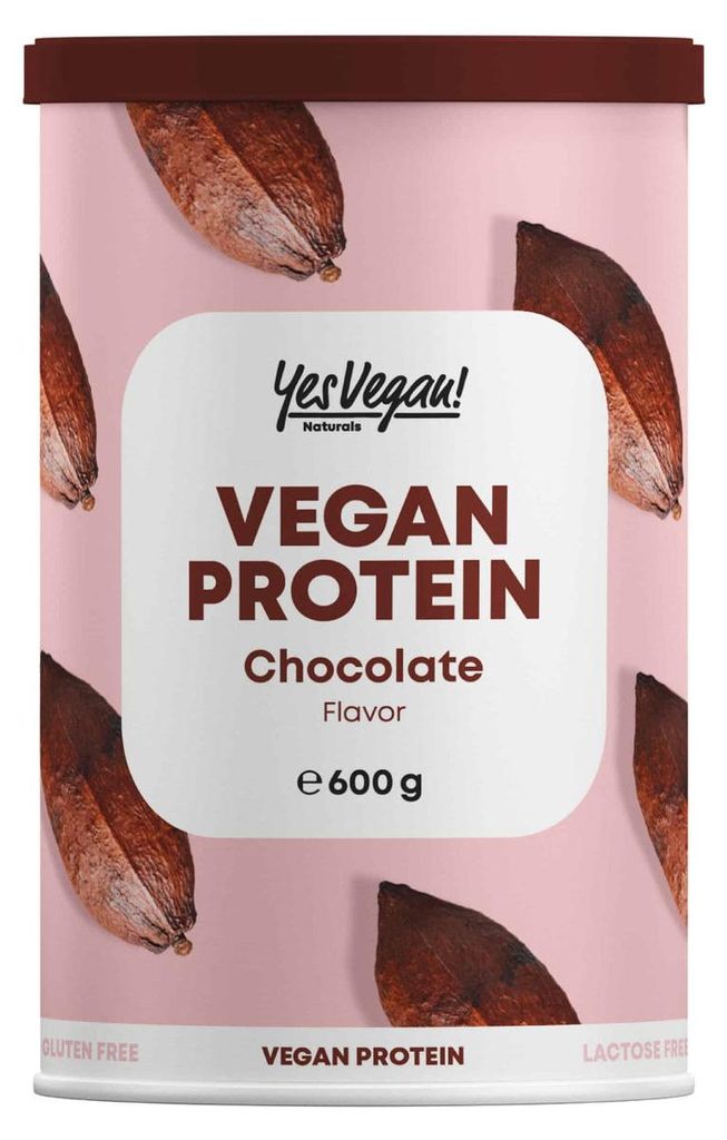Proteinpulver vegan Schokolade (600 g) WICHTIG: 18 g Produktbild 