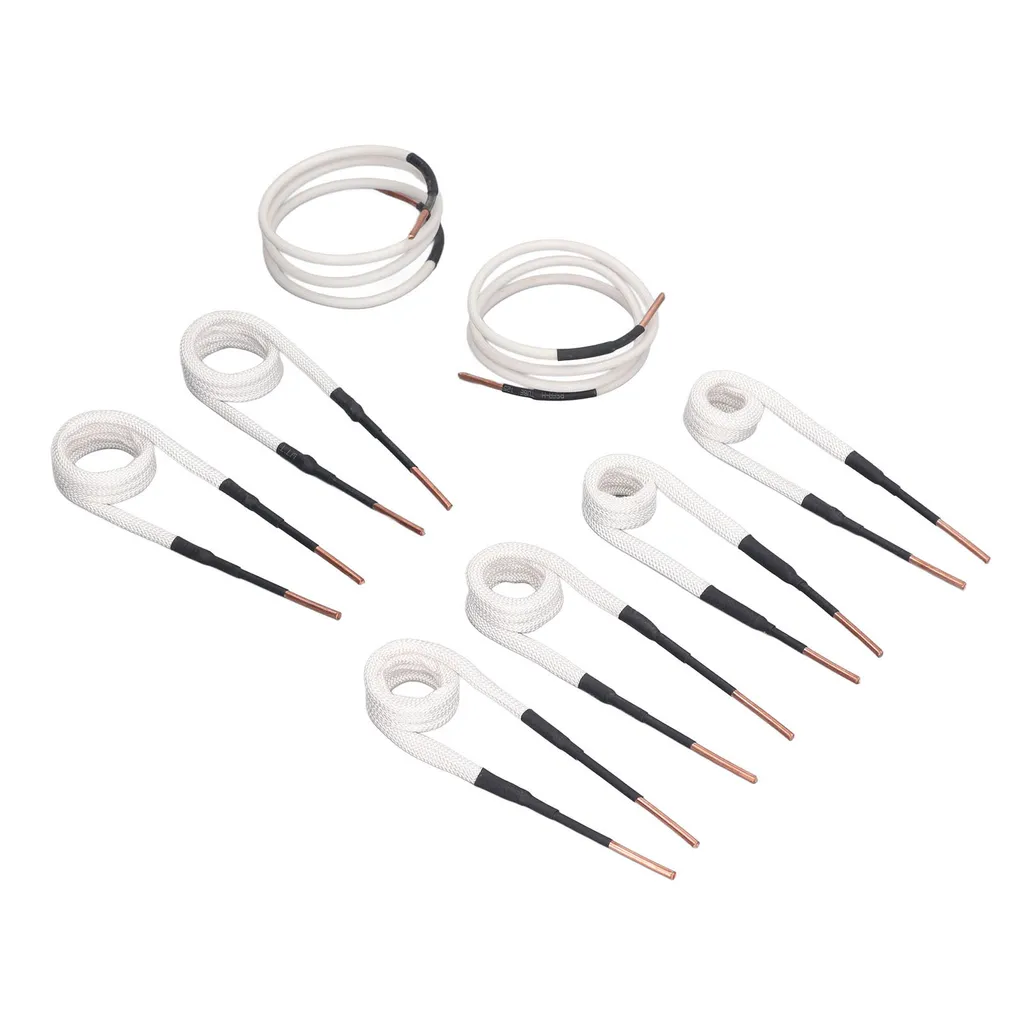 Kit Bobine Chauffage Induction pour Démontage de Boulons Grippés 8 Pièces