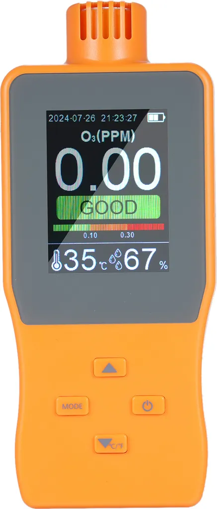 Testeur d'Ozone pour Maison et Bureau avec Thermomètre Hygromètre Intégré