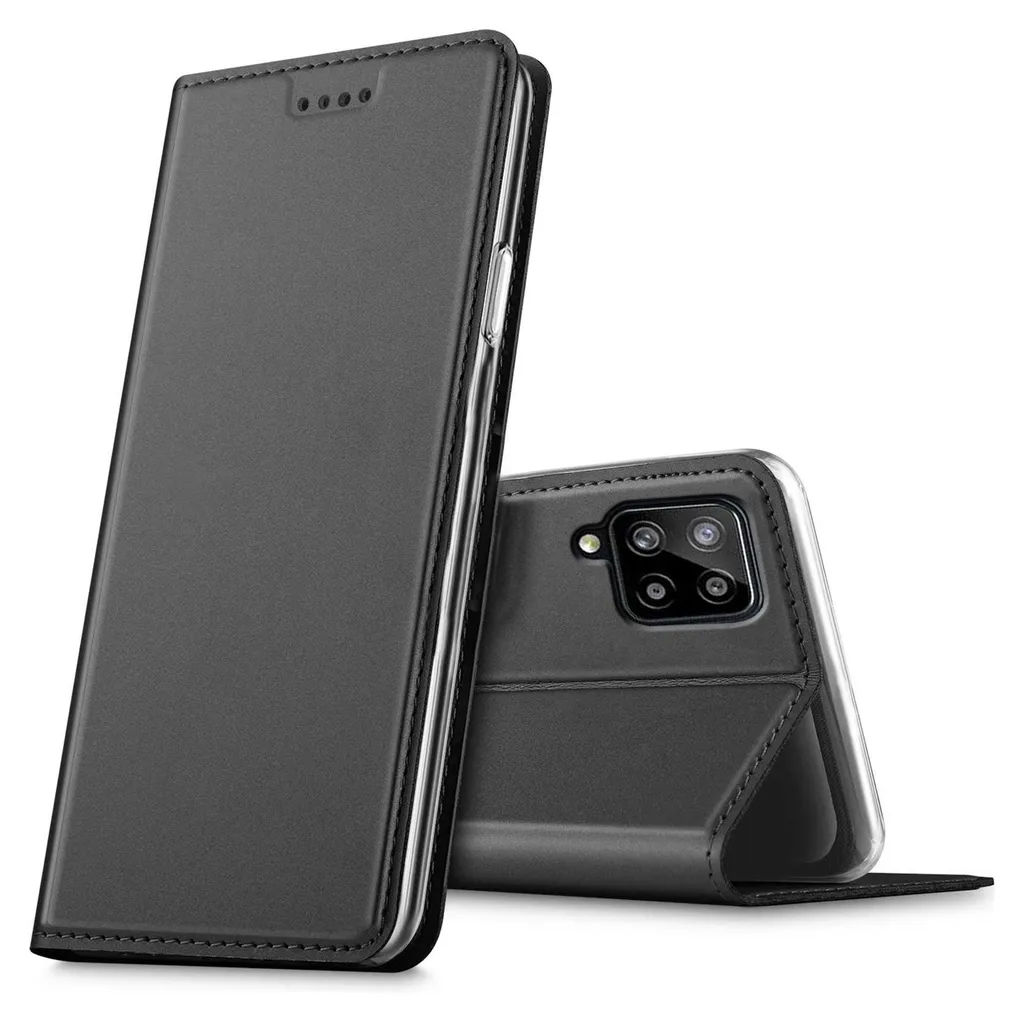 Cover Slim per Samsung A42 5G: Custodia Flip Antiurto con Stand