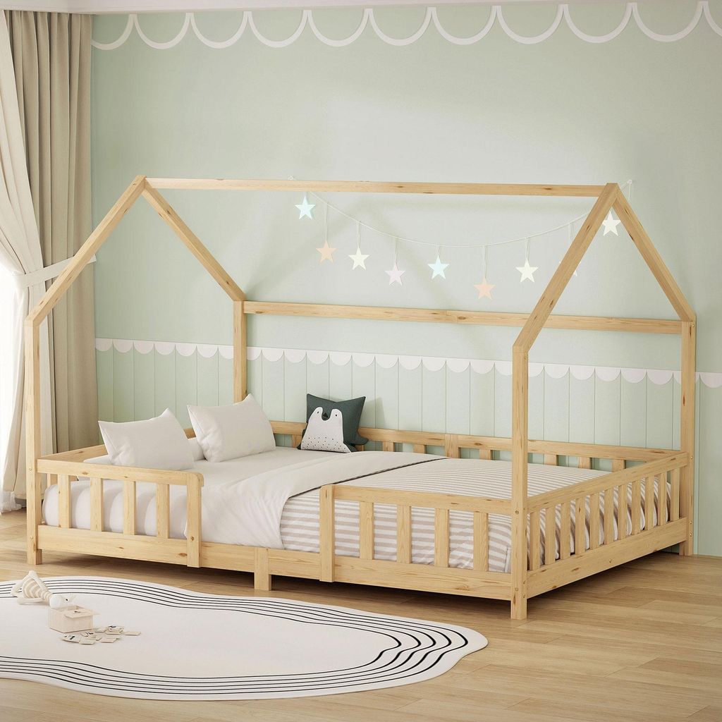 Dětská postel ML-Design 140 x 200 cm s ochrannou zábranou Obrázek produktu 