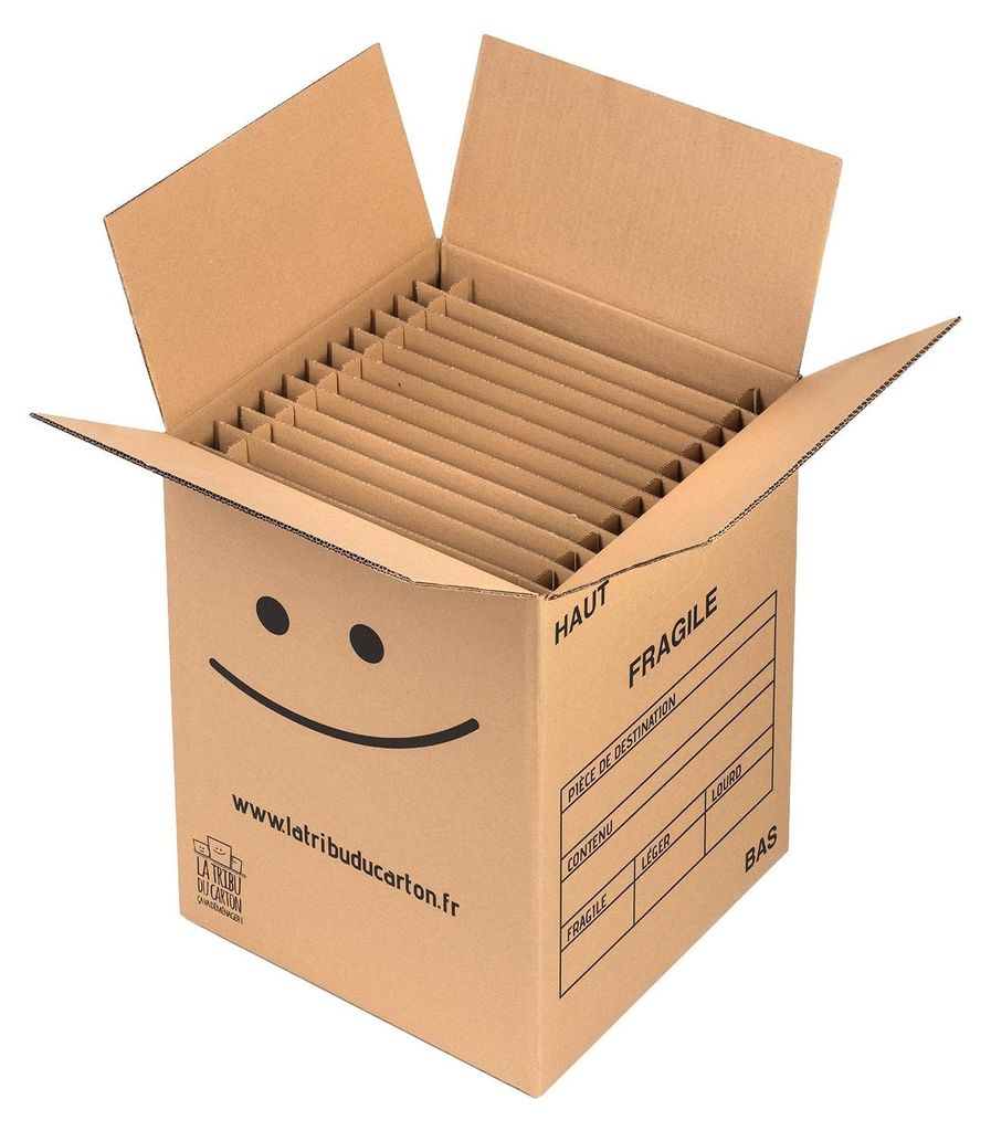 Carton ultra renforcé 24-48 assiettes