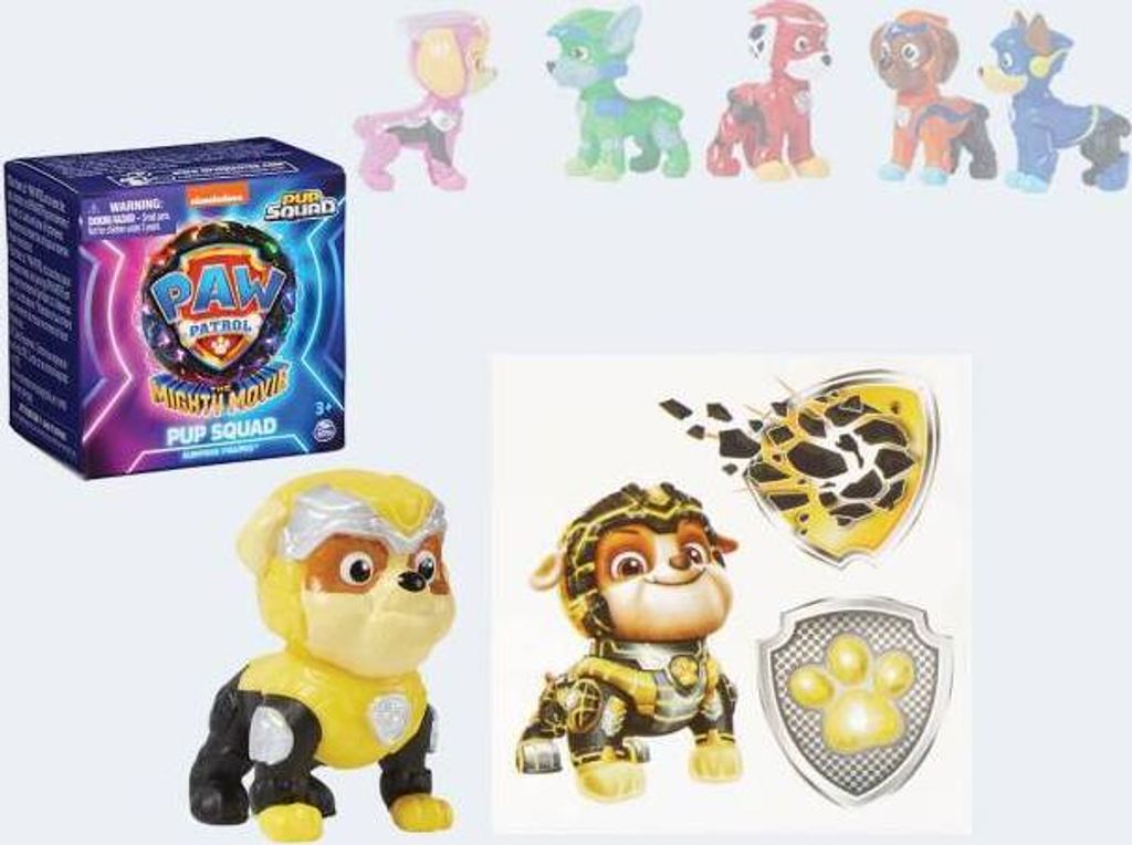 PAW Patrol , Pup Squad Mini-Spielfiguren, unterschiedliche Produktbild 