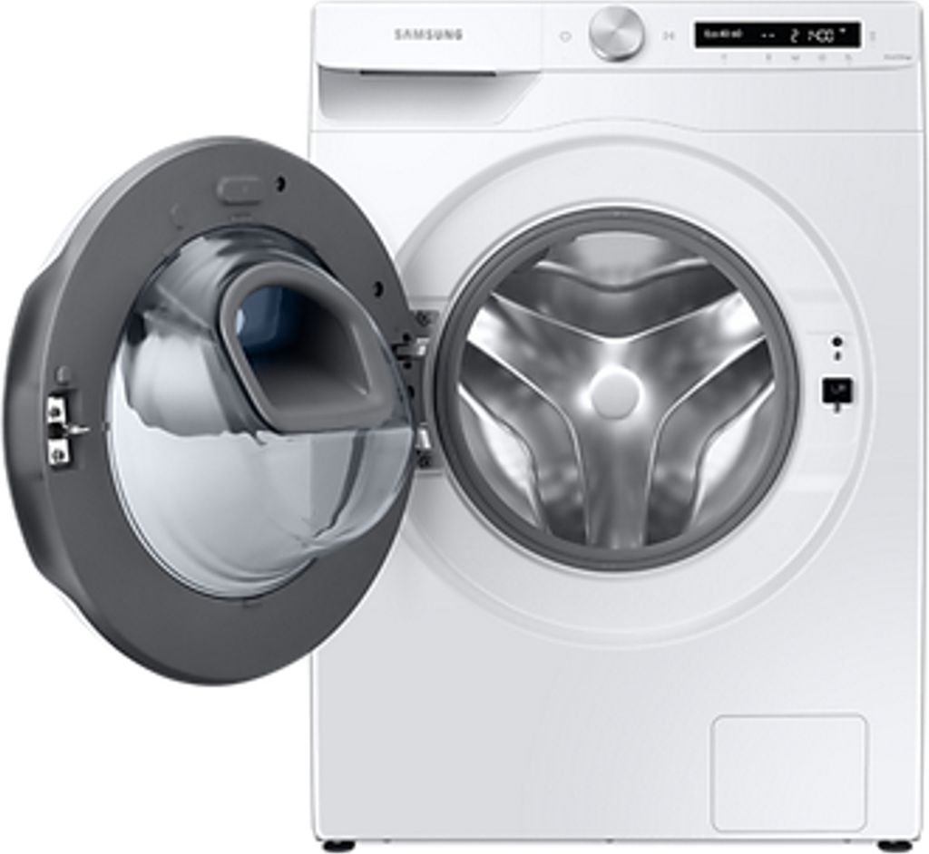 Samsung WD11T554AWW/S2 Waschtrockner, 10,5/6 kg, 1400 U/min, AddWash, Ecobubble, Simple Control-Bedienkonzept, Air Wash, Hygiene-Dampfprogramm, Weiß