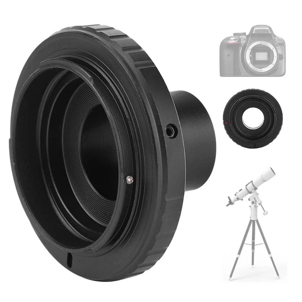 Adattatore per Microscopio Metallo e Telescopio - Precisione CNC - 5
