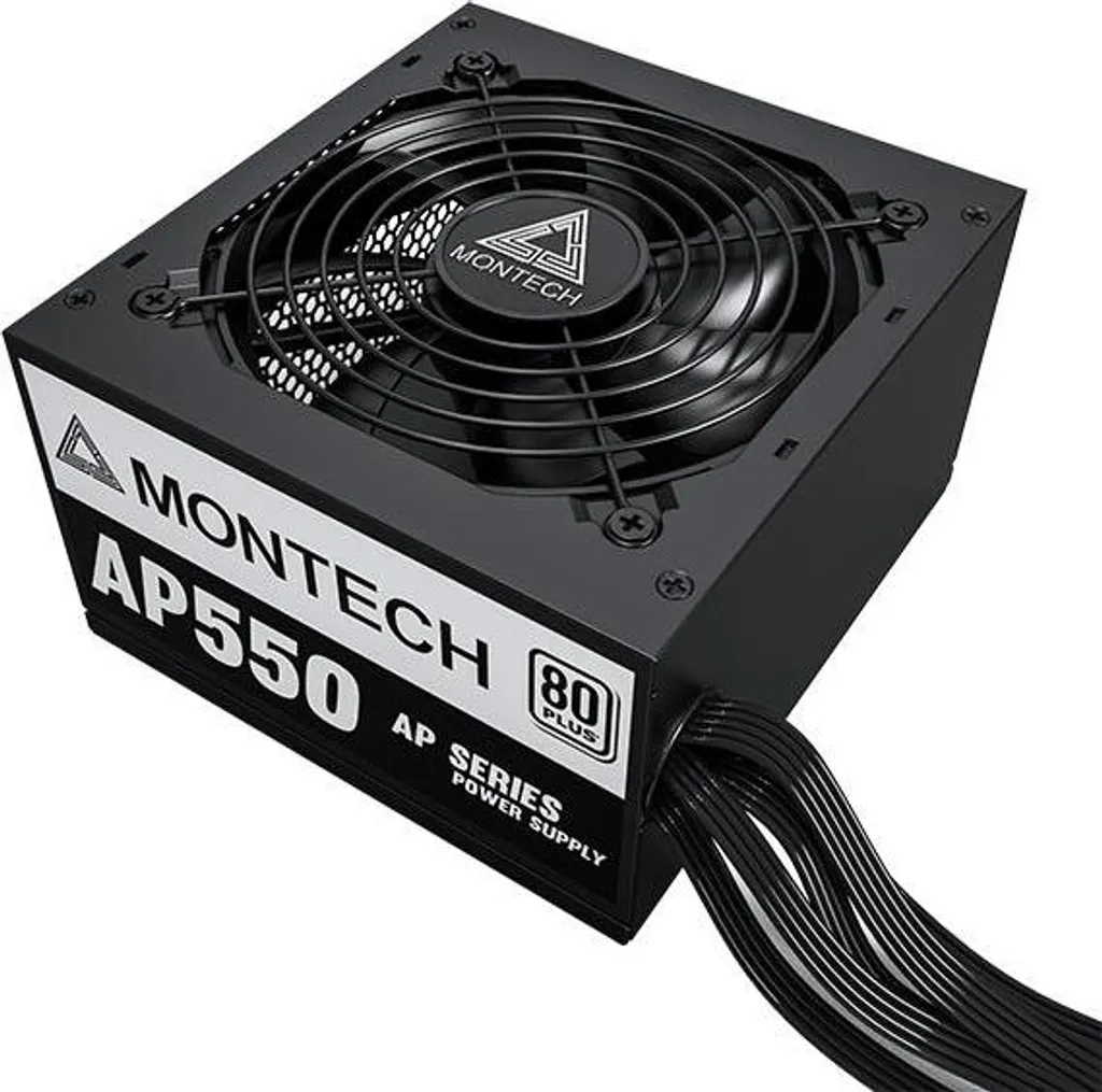 Alimentation 550W Montech APX550 Idéale pour Bureautique et Gaming Occasionnel