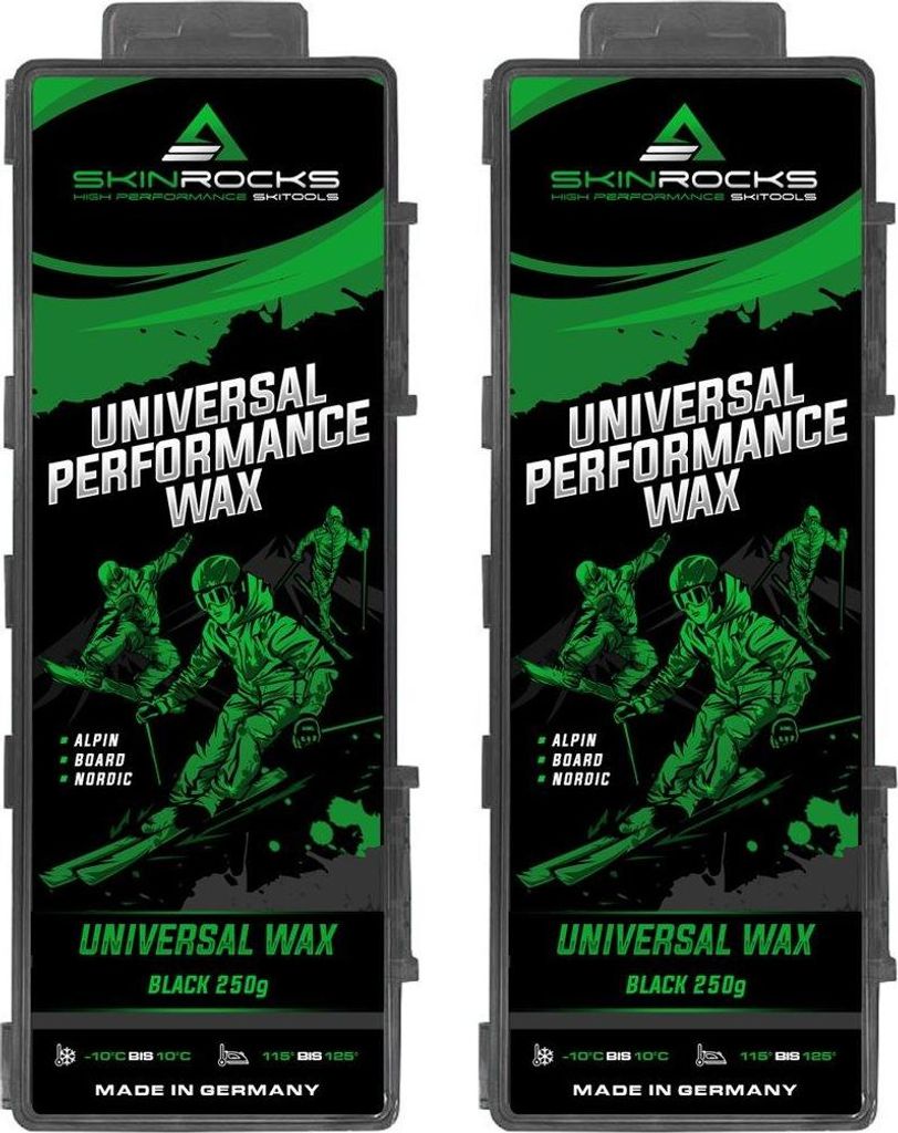 SkinRocks Universal Skiwachs LL Snowboard Bügelwachs All IN Produktbild 
