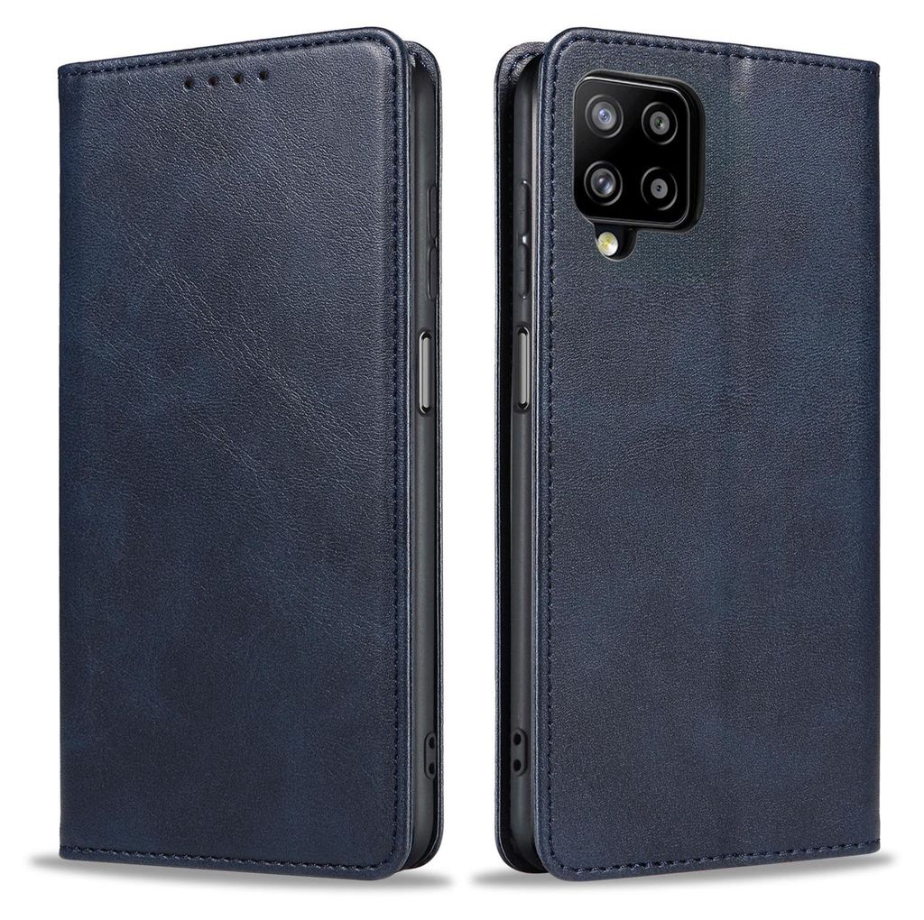 Handyhülle für Samsung Galaxy A12 Kunstleder Flip Cover Produktbild 