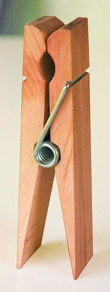 Glorex Wäscheklammern Holz 72 mm, 24 Stück