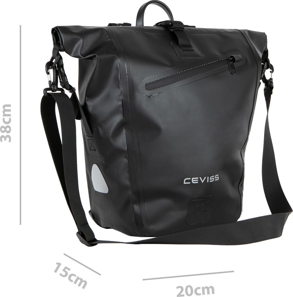CEVISS 11.0001.01 Fahrradtasche Wasserdicht Singel ( Produktbild 4