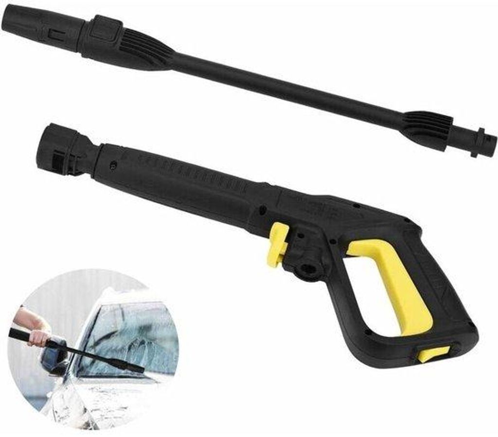 Hogedrukreiniger-accessoire, snelkoppelbaar waterstraalpistool, geschikt voor Karcher K2 K3 K4 K5 K6 K7