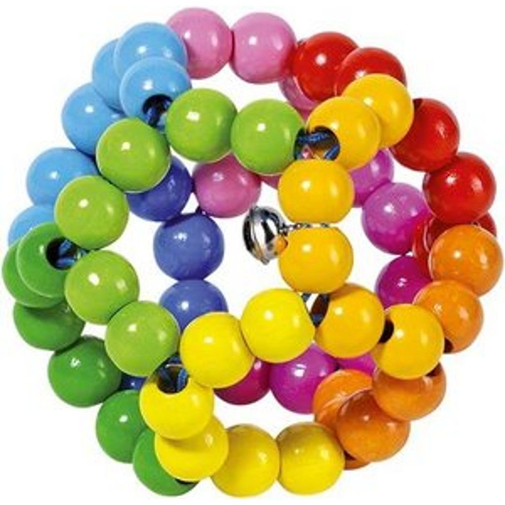 Greifling Elastik, Regenbogenball Produktbild 