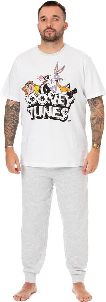 Looney Tunes - Schlafanzug mit langer Hose für Herren Produktbild 