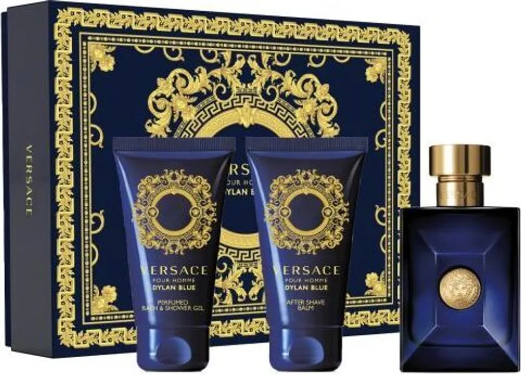 Set Versace Dylan Blue Uomo 3 Pezzi - Miglior Prezzo Online Garantito