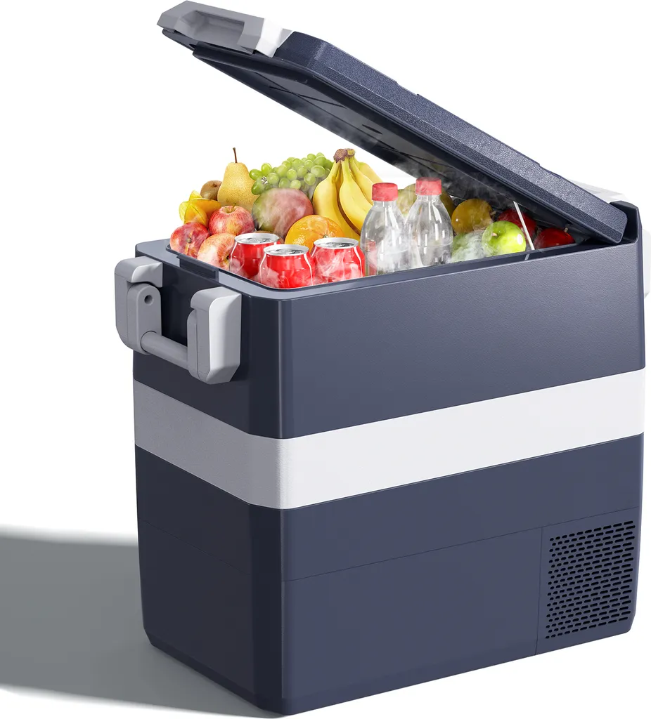 Glacière à compresseur KROAK 50L - Réfrigérateur de voiture 12V 24V 230V