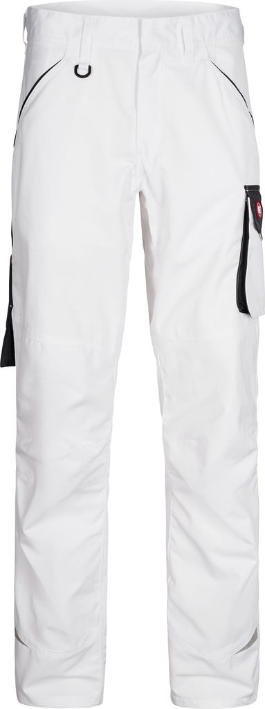 F. Engel Galaxy Light Arbeitshose, Weiss/Anthrazit Grau, Gr. 44