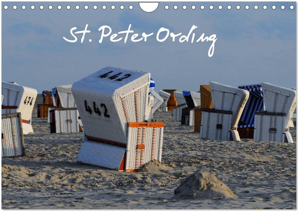 St. Peter Ording (Wandkalender 2026 DIN A4 quer), CALVENDO Monatskalender