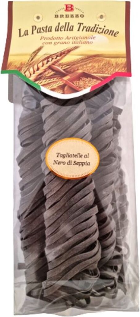 Talianske čierne cestoviny Tagliatelle, 250 g Obrázok produktu 