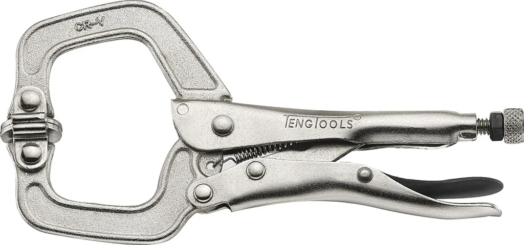 Pince à souder Tengtools 406-6P en acier forgé de 172mm de long