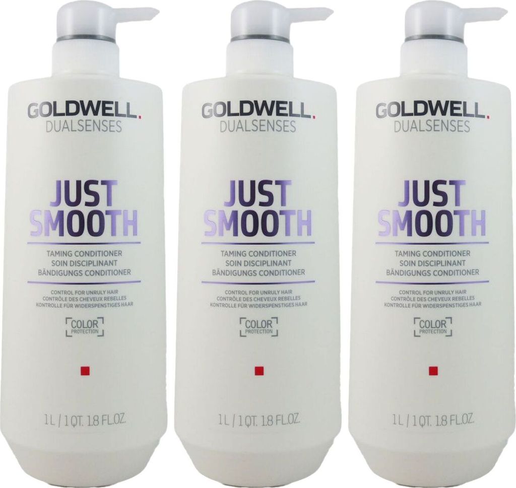 Goldwell DS Just Smooth Conditioner 3x1000ml Produktbild 