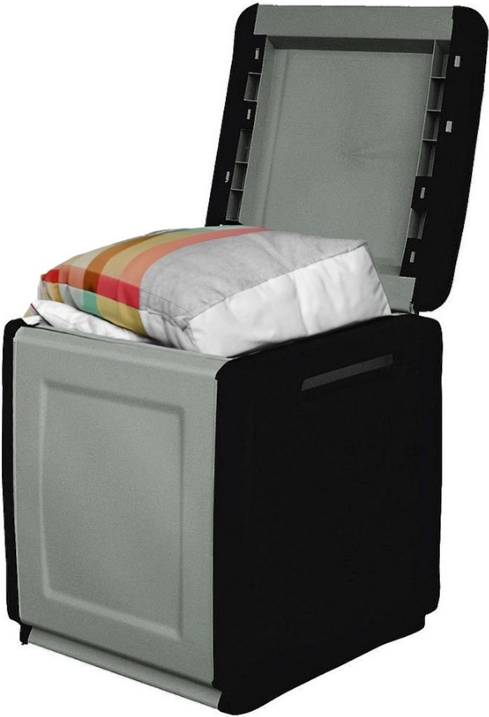 Gartenbox Wetterfest Outdoor Garten Box Gartenauflagen Gartentruhe Auflagenbox Wetterfest Kissenbox Aufbewahrungsbox Gartenkiste Balkonschrank Klei...