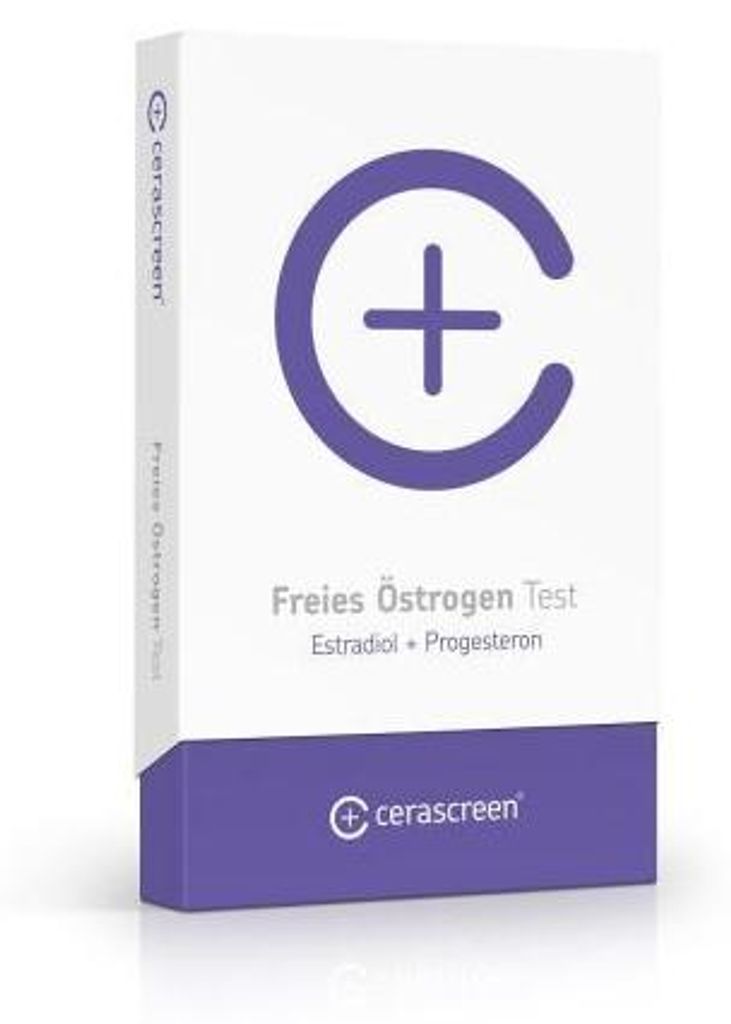 Cerascreen freies östrogen Test Speichel 1 St