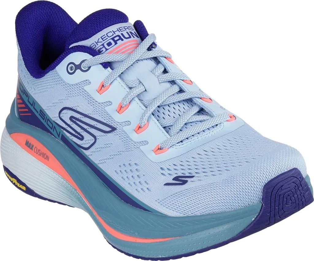 Skechers - Damen Sneaker "Max Cushioning Propulsion" FS11796 (40 EU) (Hellblau/Marine)