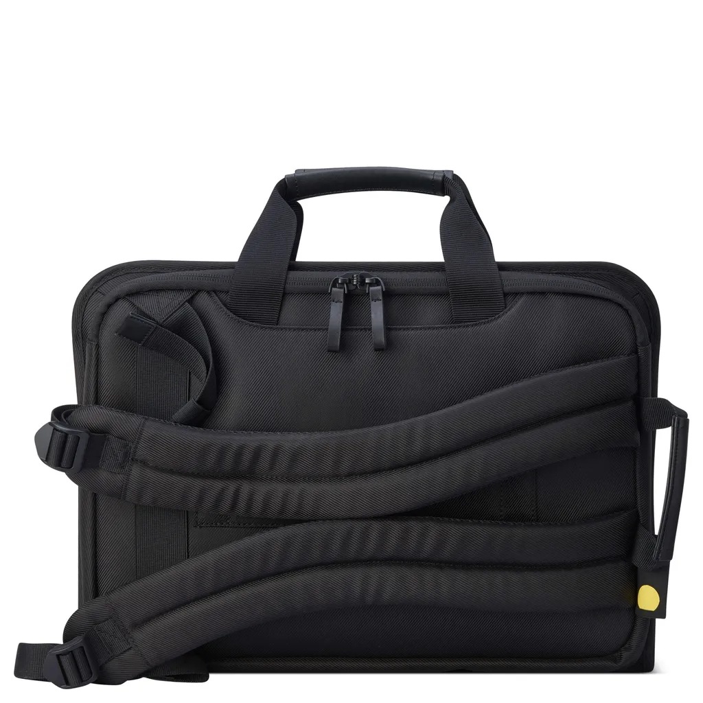 Serviette Arche DELSEY PARIS Noir Double Compartiment Rangement PC - 3