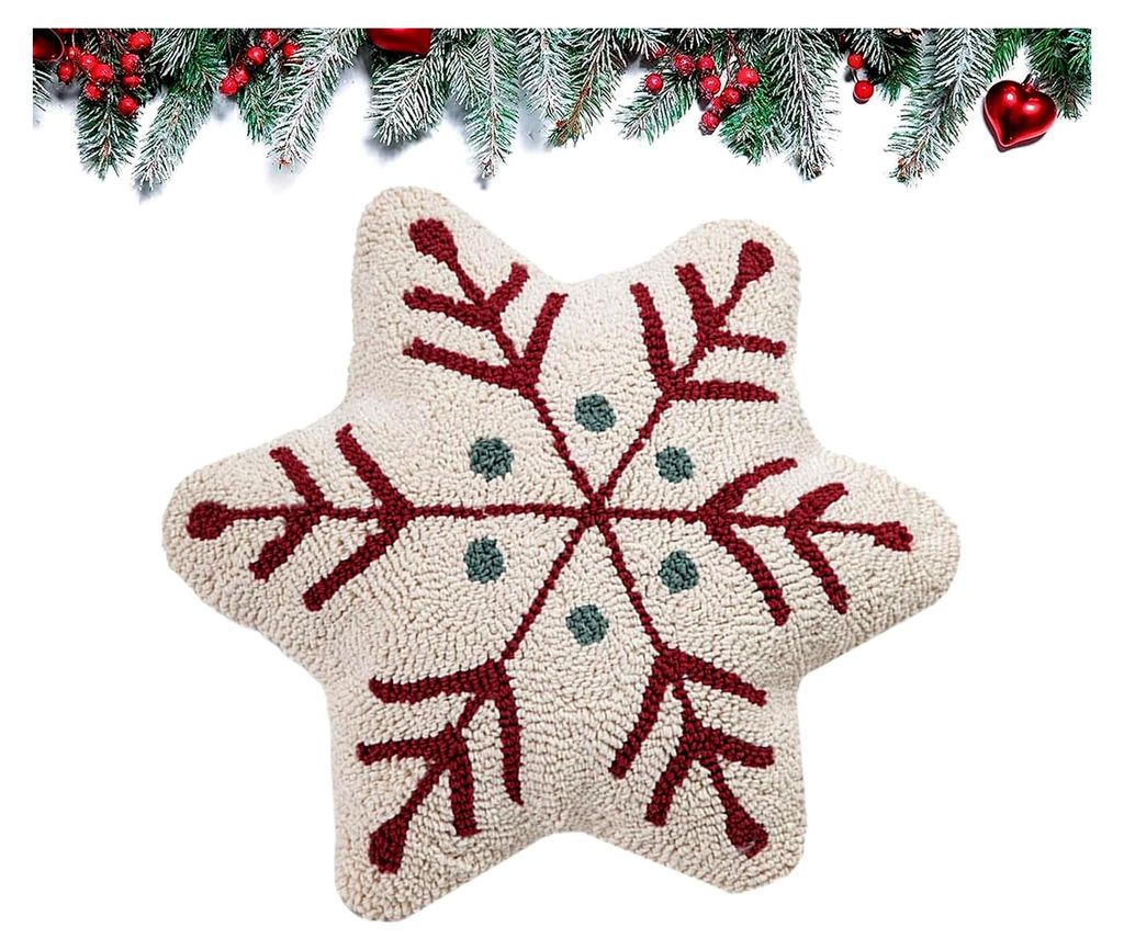 Kissenbezug, Weihnachten, dekorativ, 3D, für Zuhause, Büro, Schule, Schlafsaal, Ferienwohnung, Hotel