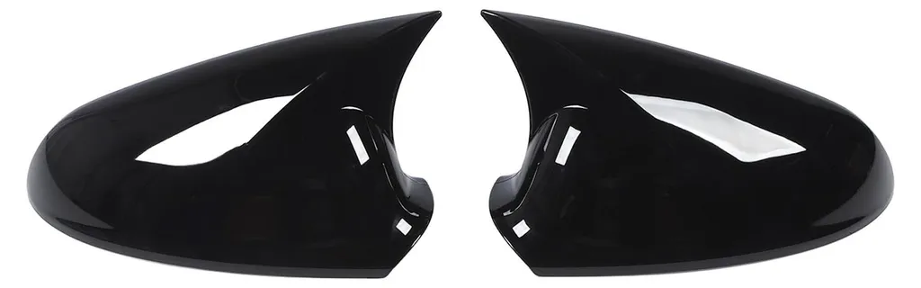 Coques de rétroviseurs noir brillant pour Vauxhall Astra J MK6 - Paire