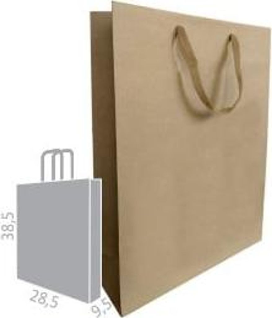 Weintasche für 3 Flaschen 285x95x385 BRAUN