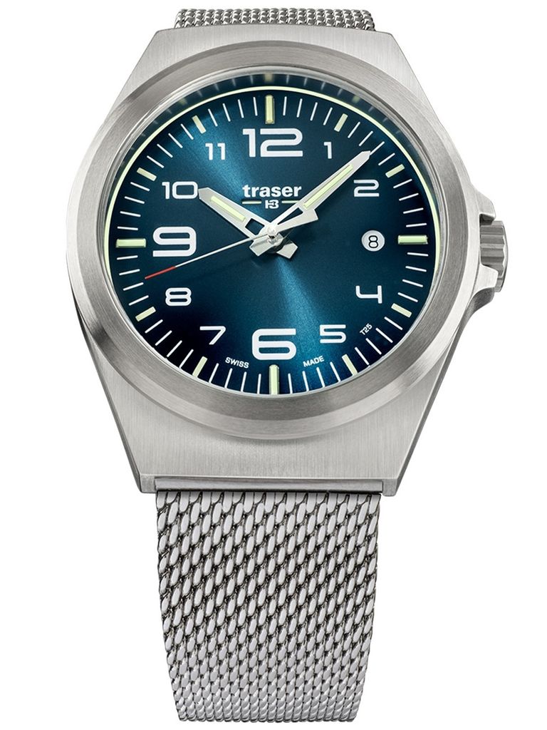 Traser Herrenuhr TS-108205 silber