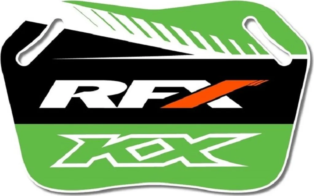 Panneau de stand RFX Kawasaki pour communiquer les temps au tour