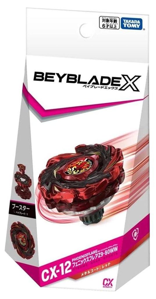 Takara Tomy BeyBlade X Phoenix Flare CX-12