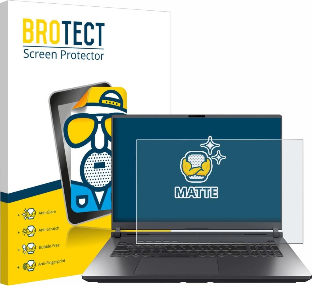 BROTECT Schutzfolie für ASUS ROG Strix G18 G815 2025 Displayschutz Displayschutzfolie Folie Matt Entspiegelungsfolie