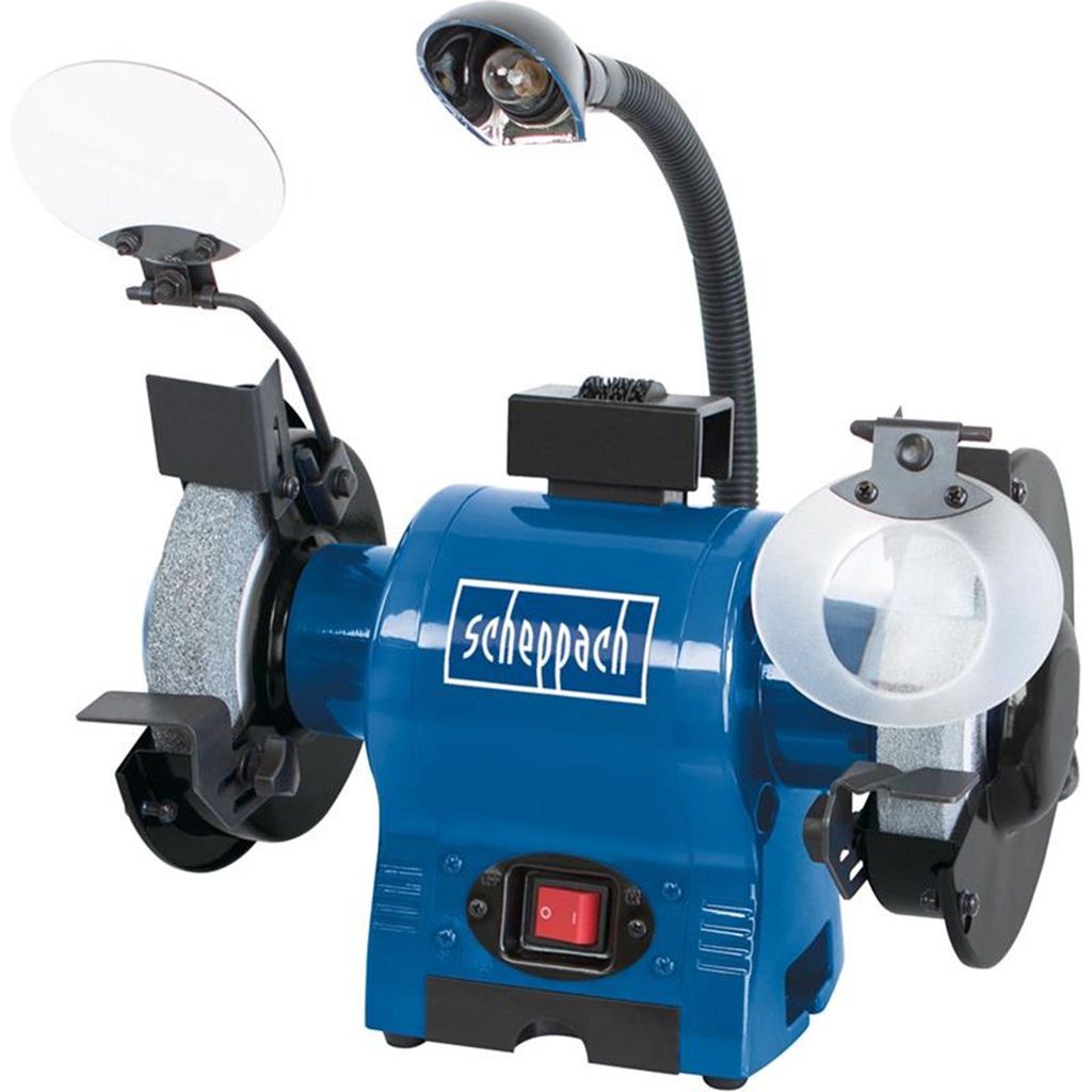 Scheppach bg 150 - Ponceuse à double disque avec moteur à Image du produit 
