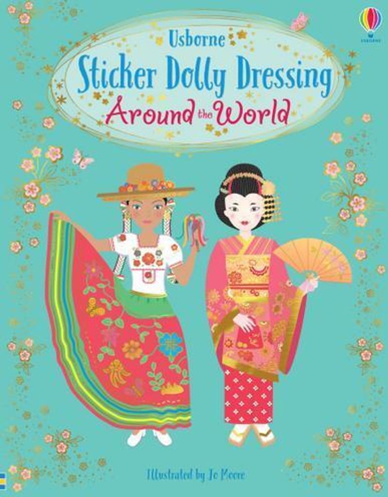 Sticker Dolly Dressing Around the World