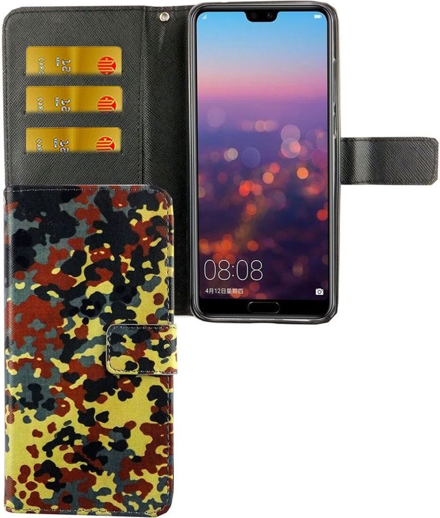 Handyhülle Tasche für Handy Huawei P20 Pro Bundeswehr Produktbild 